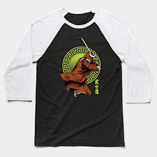 Samurai Bushido Warrior Baseball T-Shirt